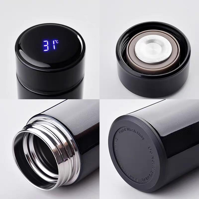 Bình Giữ Nhiệt Inox Nắp Cảm Ứng Nhiệt Độ Cao Cấp 500ml BGN04