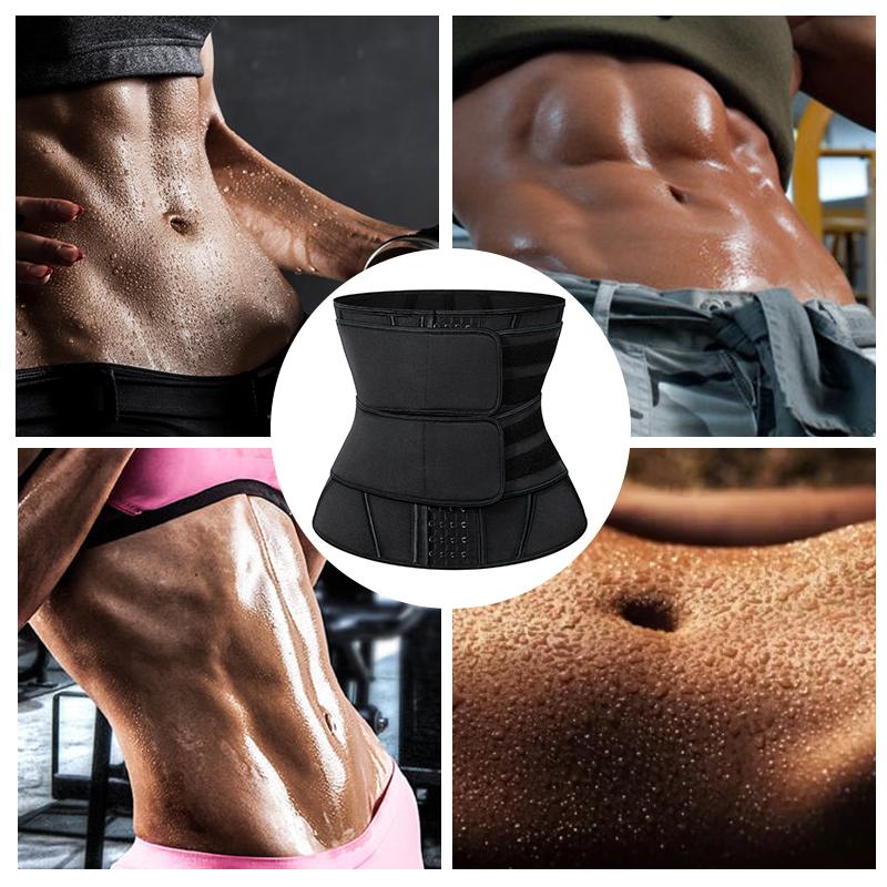 13 Thép Boned Eo Huấn Luyện Áo Cincher Xông Hơi Mồ Hôi Faja Thể Thao Gen Nịt Bụng Giảm Béo Shaper Bụng Tông Đơ Cắt Dây Đai Mô Hình