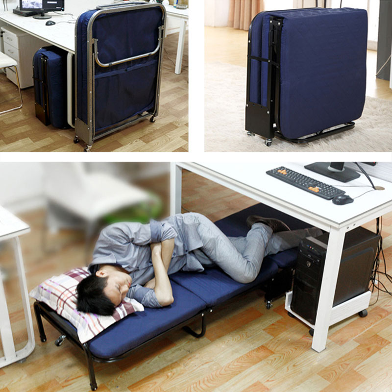 Giường ngủ thông minh gấp gọn NIKITA, Khung thép sơn tĩnh điện, Xếp gọn thành ghế sofa, Bánh xe di chuyển dễ dàng