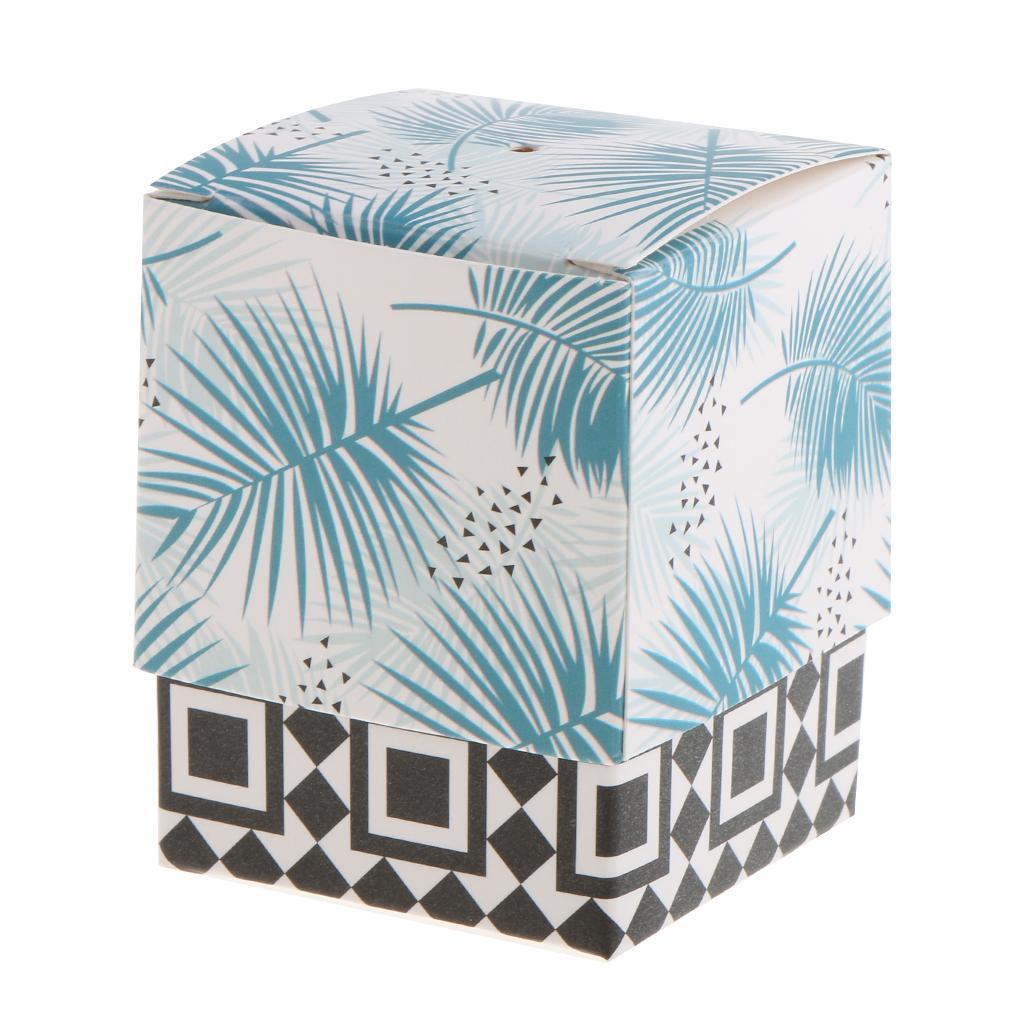 12x Hawaiian Palm Leaves Boxes Candy Chocolate Box Wedding Gifts Favors