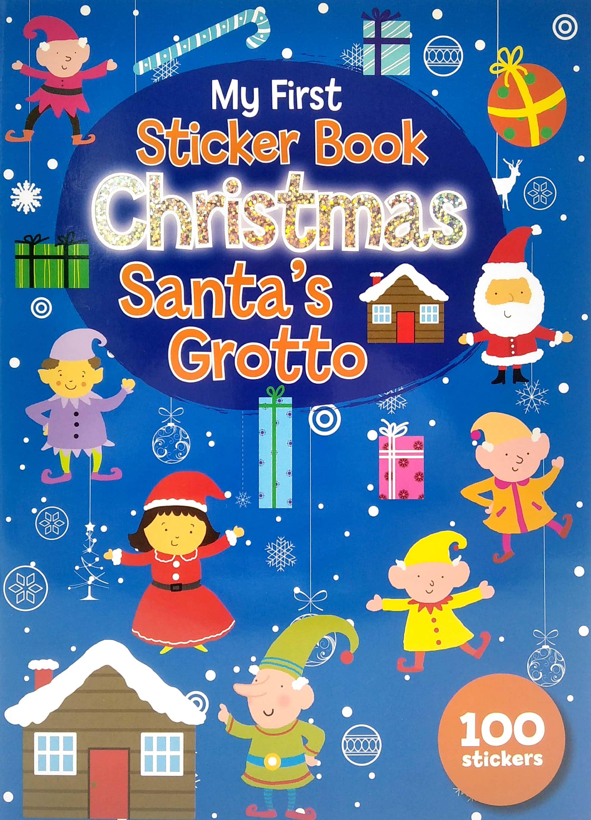 My First Christmas Sticker Book: Santa's Grotto