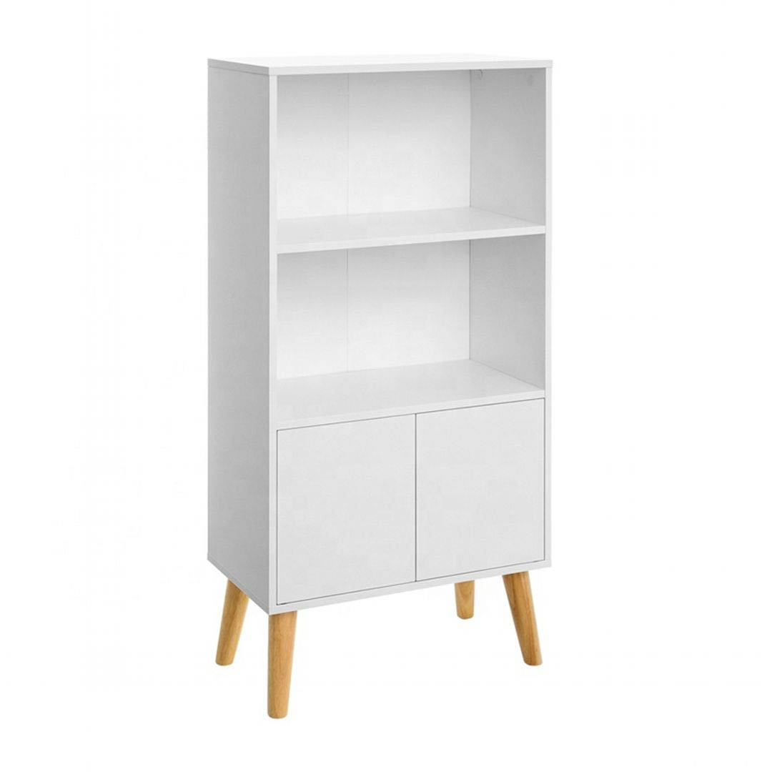 Kệ sách, kệ trang trí gỗ hiện đại SMLIFE Bulla | Gỗ MDF dày 17mm chống ẩm | D60xR30xC120cm