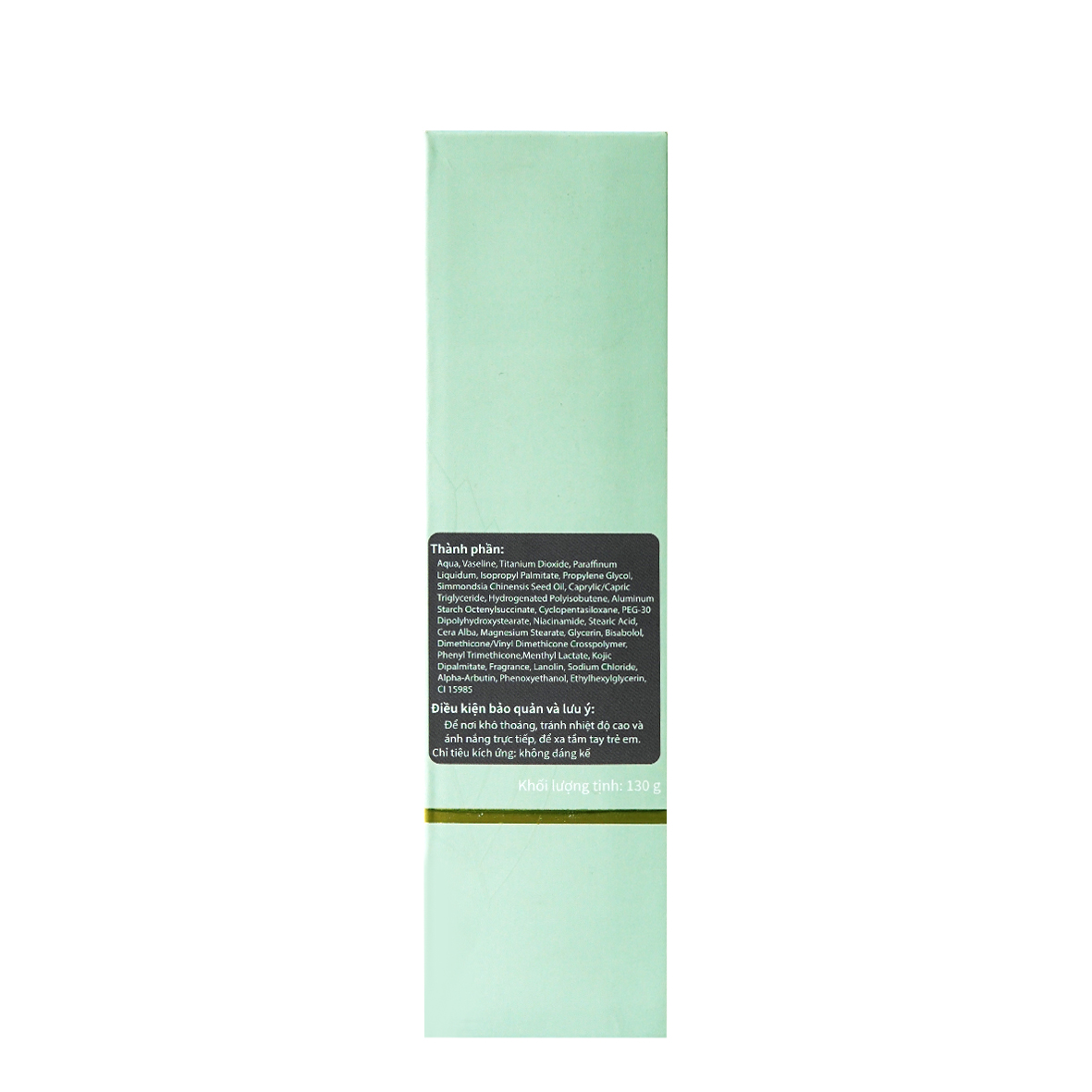 Kem dưỡng da toàn thân ban ngày Bebeauty Body Whitening Cream Day - 130ml -