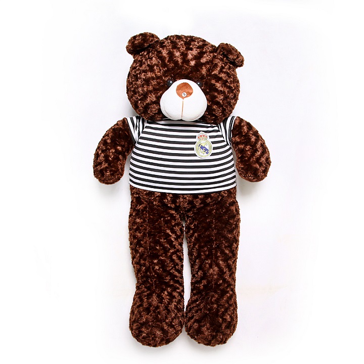 Gấu bông Teddy 1m2 đáng yêu gấu bông sóc nhí Tặng khẩu trang thời trang vải Su màu ngẫu nhiên