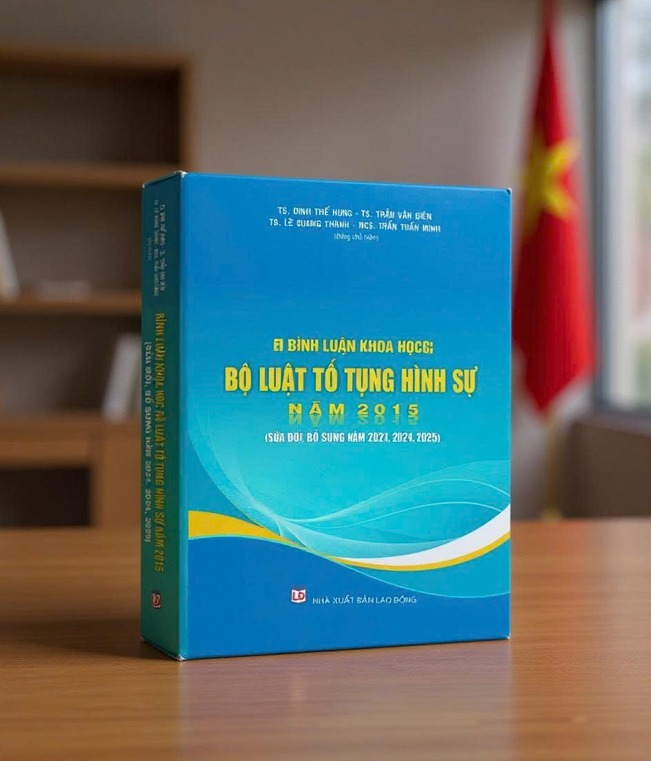 Sách Bình luận khoa học Bộ luật Tố tụng hình sự năm 2015 (sửa đổi, bổ sung năm 2021, 2024, 2025)