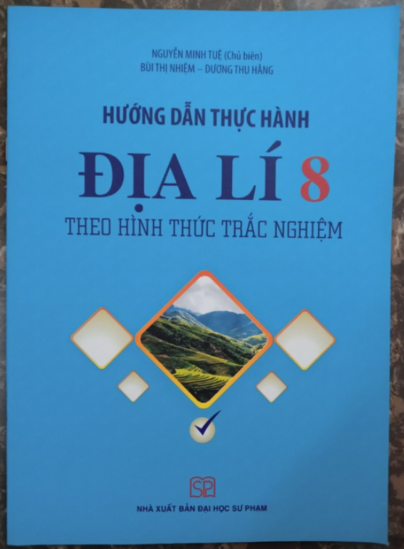 Sách - Hướng Dẫn Thực Hành Địa Lí 8 Theo Hình Thức Trắc Nghiệm