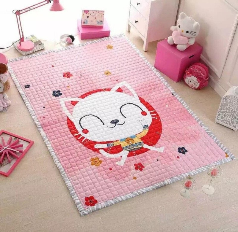 THẢM ĐA NĂNG TIỆN ÍCH MÀU NGẨU NHIÊN HÀN VIỆT HẢI 160x200x2.5cm