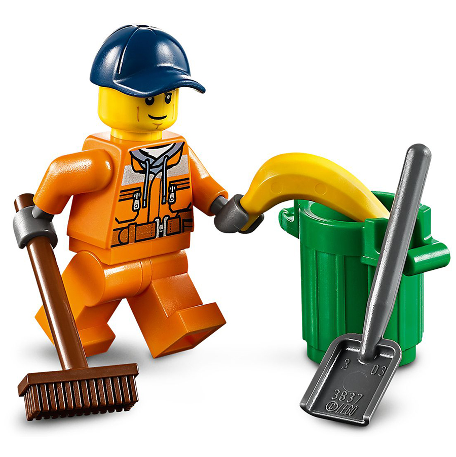 Đồ Chơi Lắp Ráp Lego City Xe Quét Đường 60249 (89 Chi Tiết)
