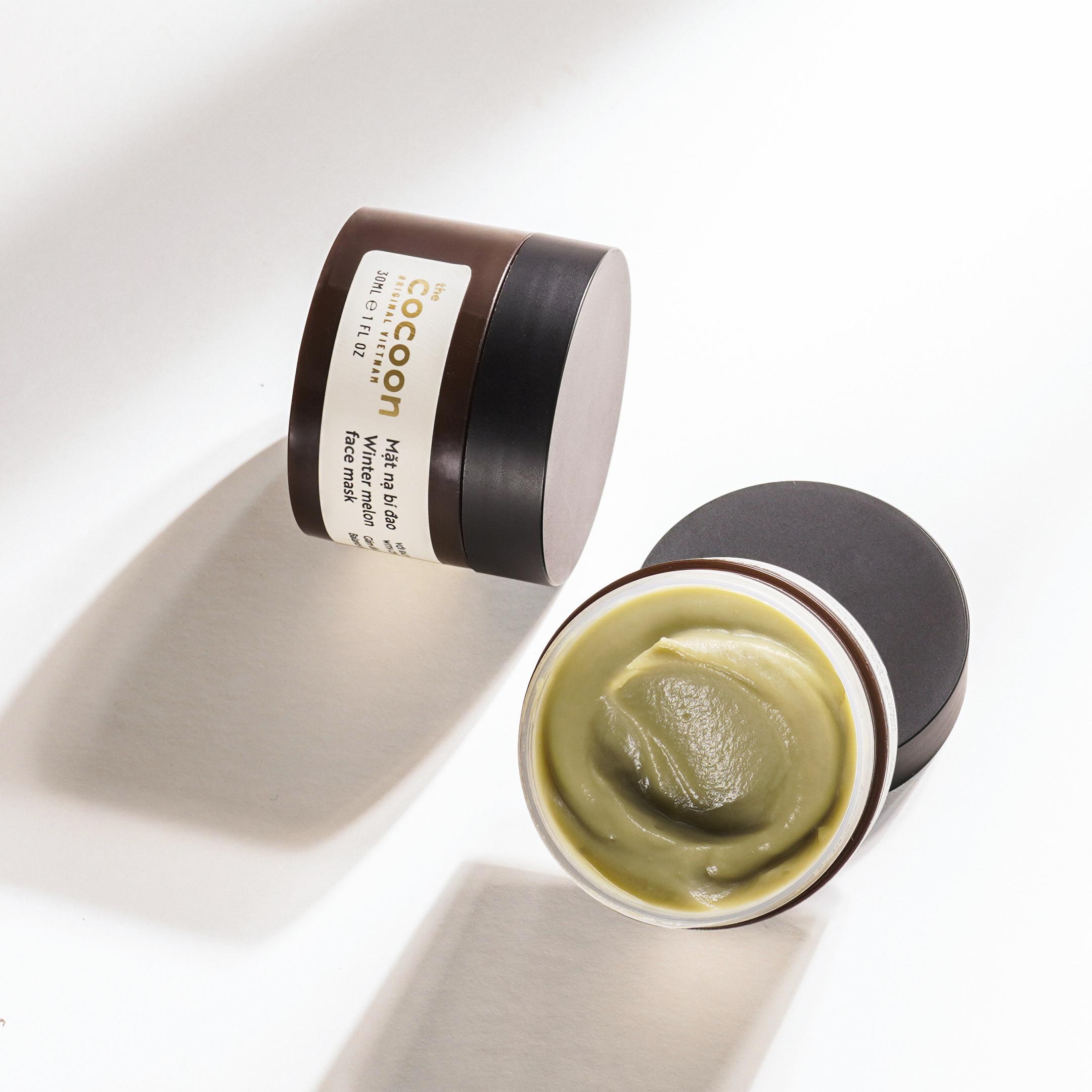 Mặt Nạ Cocoon Bí Đao Giảm Dầu, Giảm Mụn, Cấp Ẩm & Sáng Da - Winter Melon Face Mask 30mL