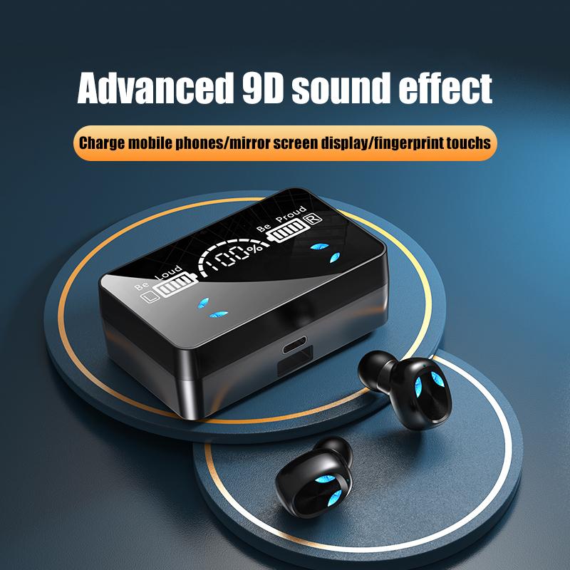DODOCASE X3 TWS Bluetooth 5.0 Tai Nghe Không Dây Tai Nghe 9D Stereo Thể Thao Chống Thấm Nước Tai Nghe Nhét Tai Tai Nghe Cho Sạc Điện Thoại Thông Minh