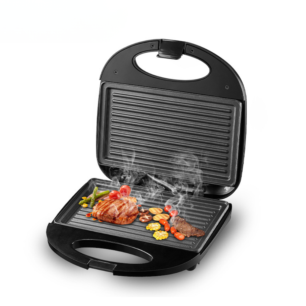 Máy kẹp nướng bánh mì đa năng  Lumabella LB-08110 khay chống dính cao cấp, đèn báo thông minh dễ dàng sử dụng - DELIYA - HÀNG CHÍNH HÃNG