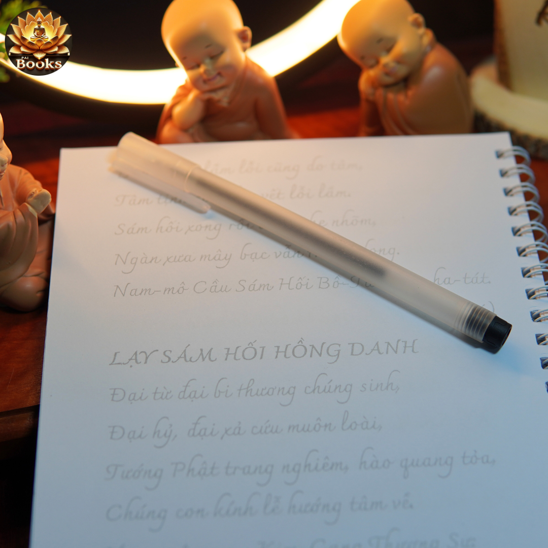 Sách Chép Kinh - Sám Hối - PAI BOOKS.