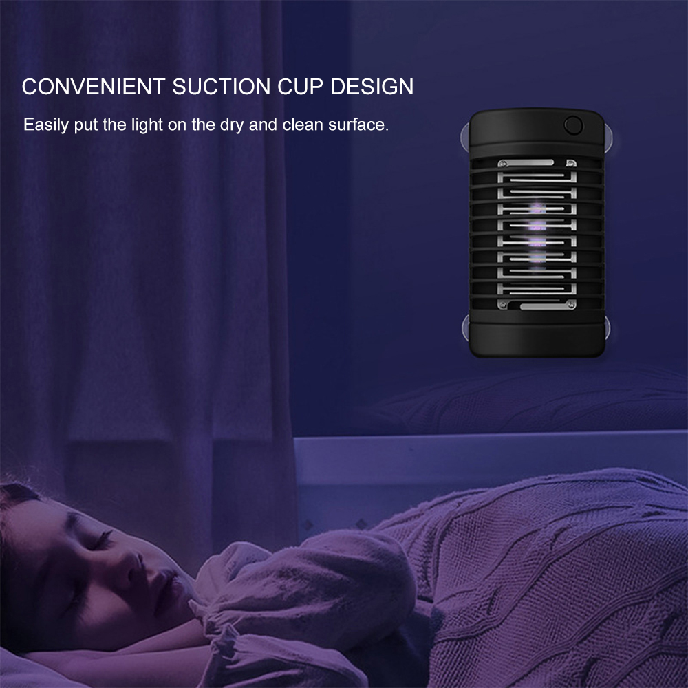 Đèn năng lượng mặt trời bẫy côn trùng, thích hợp cho phòng khách, phòng ngủ, nhà bếp, v.v.