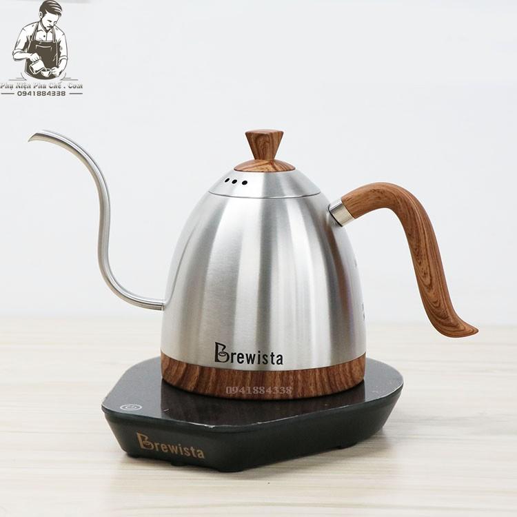 Ấm Điện Kiểm Soát Nhiệt Độ Brewista Artisan 600ml - Ấm Cổ Ngỗng Rót Pour Over