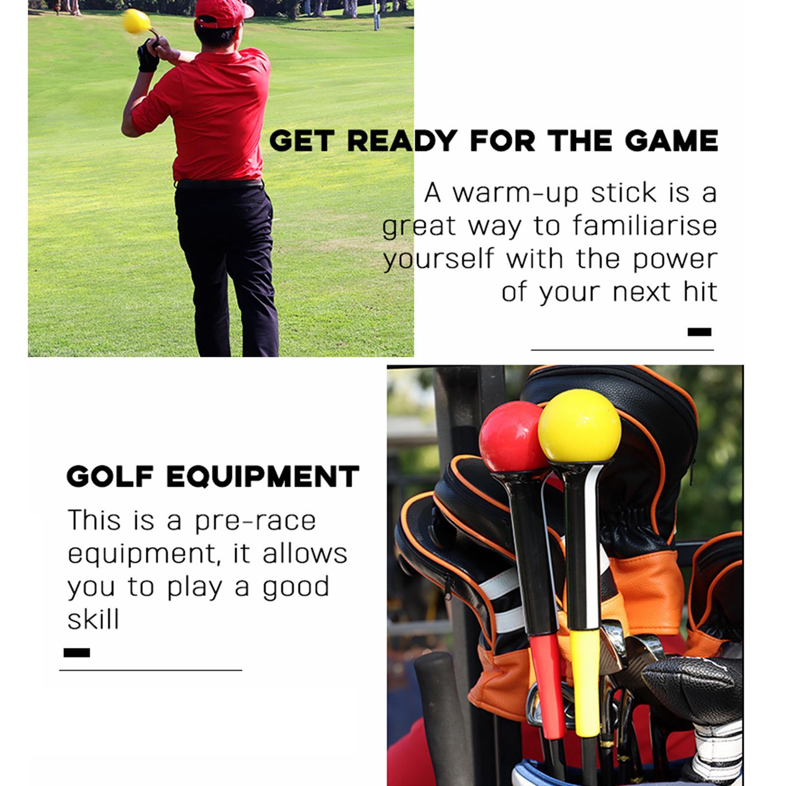 Golf Swing Trainer Aid Training Practice Warm up Stick for Strength Rhythm
