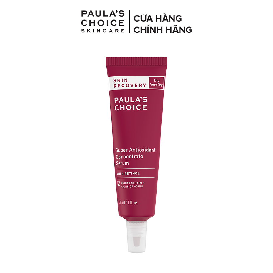 Tinh chất phục hồi da tổn thương Paula’s Choice Skin Recovery Super Antioxidant Concentrate Serum Retinol 30ml 3250