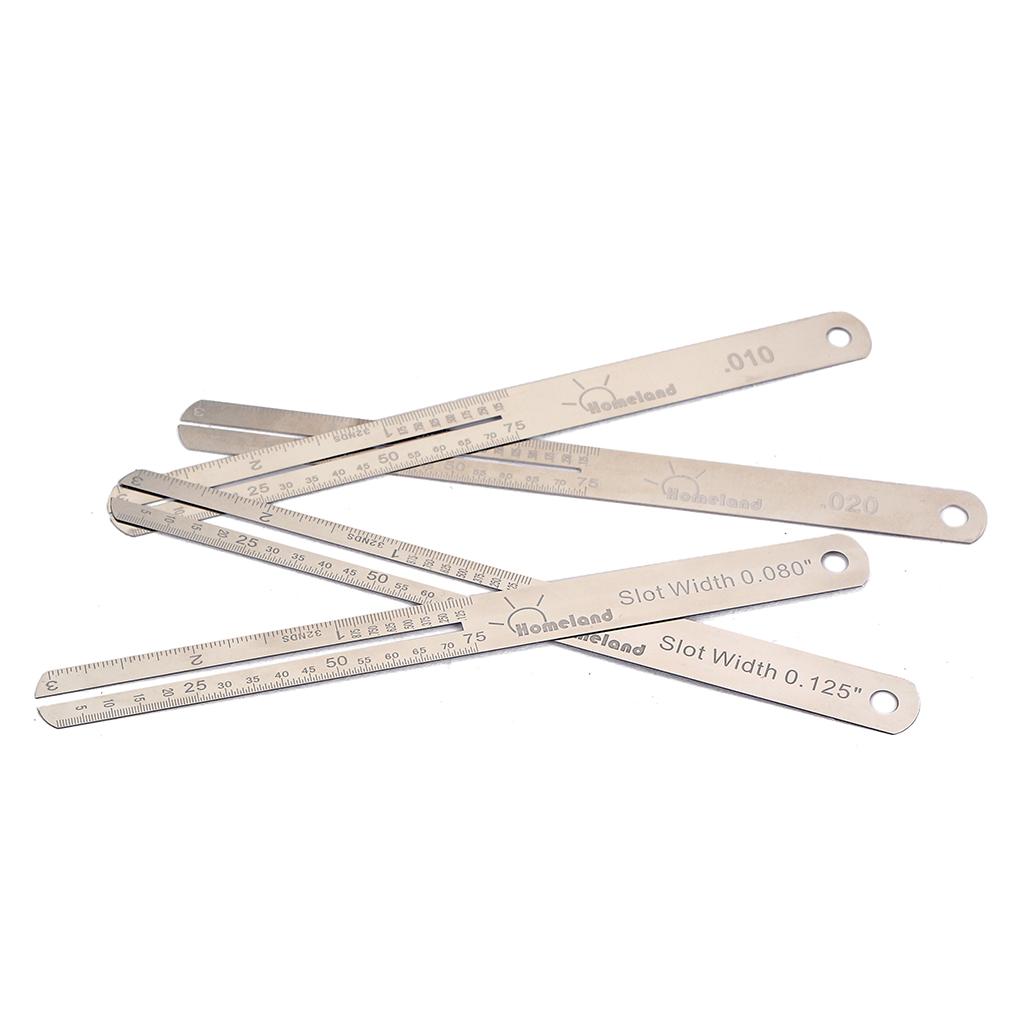 Sunnimix Đàn Guitar Phím Đàn Dụng Cụ Sửa Chữa Fretboard Tấm Bảo Vệ Đo Thước