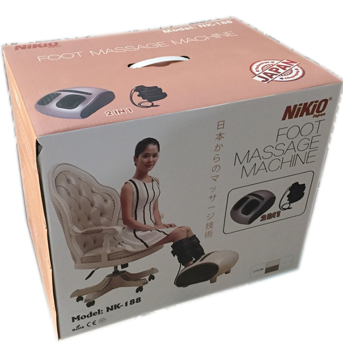 Bồn ngâm massage chân nhật bản Nikio nk-195 - 4in1