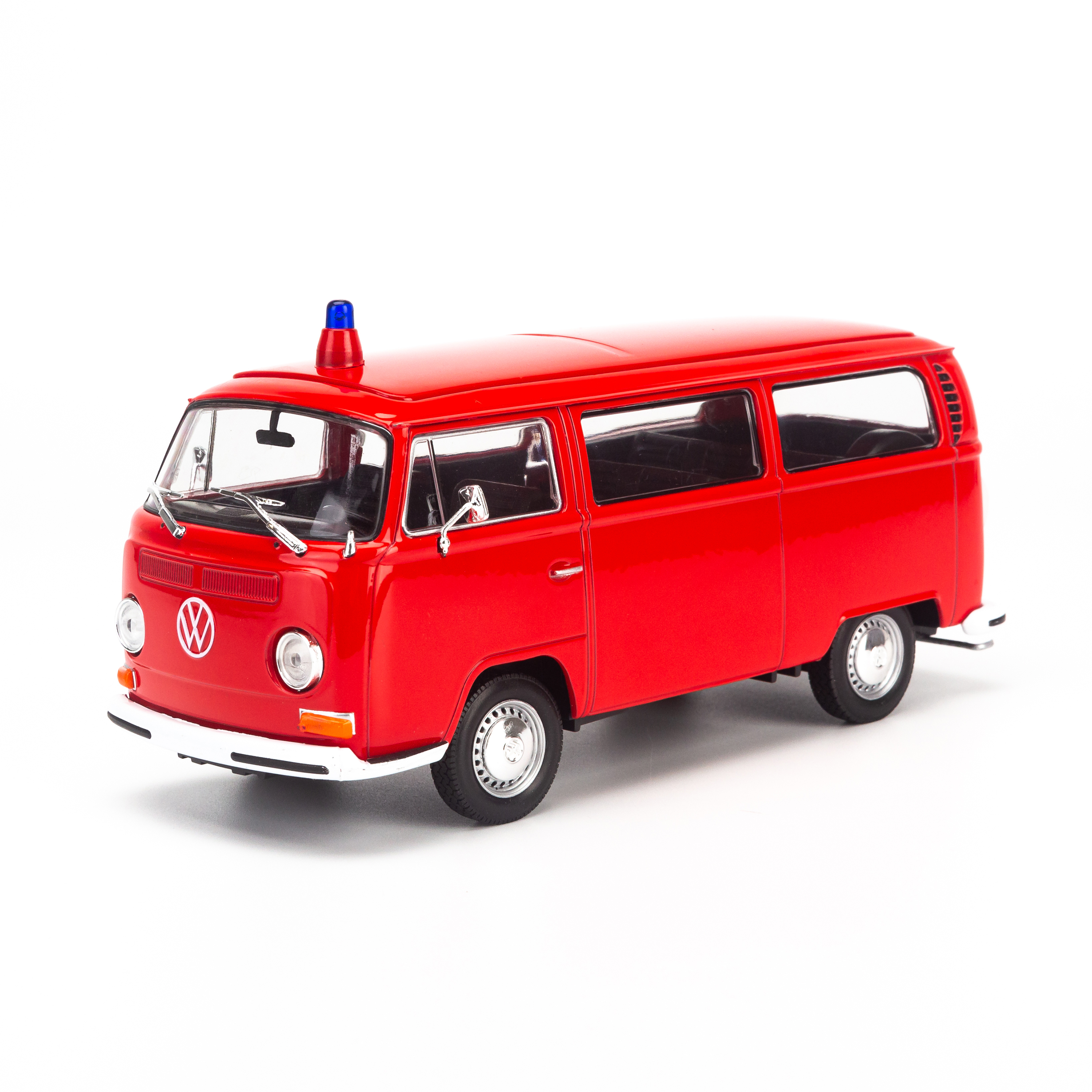 Mô hình xe 1972 Volkswagen Bus T2 Red 1:24 Welly - 22472W