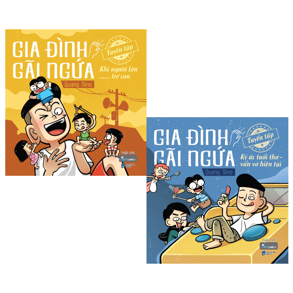 Combo Gia Đình Gãi Ngứa ( Bộ 2 Quyển )