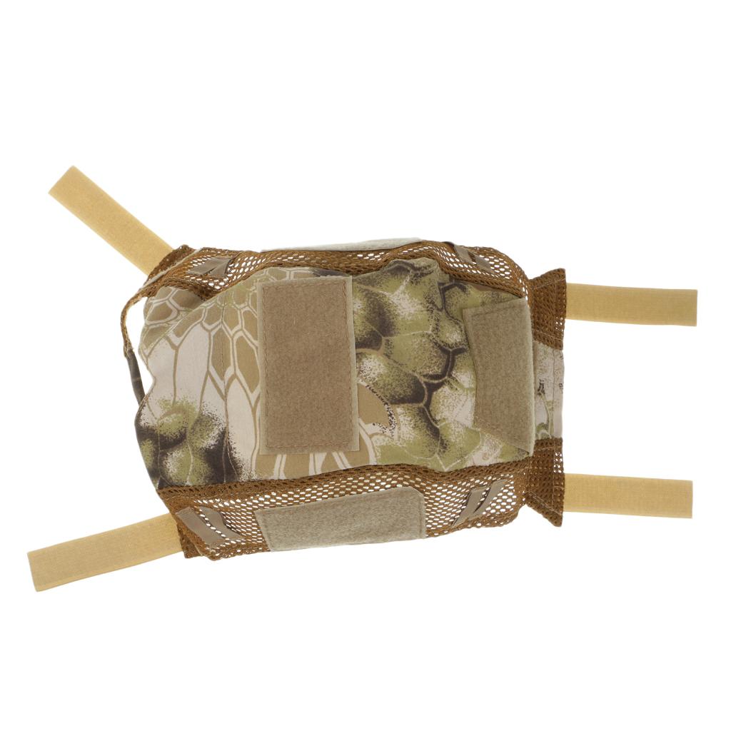 Camouflage Nylon Army Game Gear Combat Helmet Accessories Cover for Fast Helmets