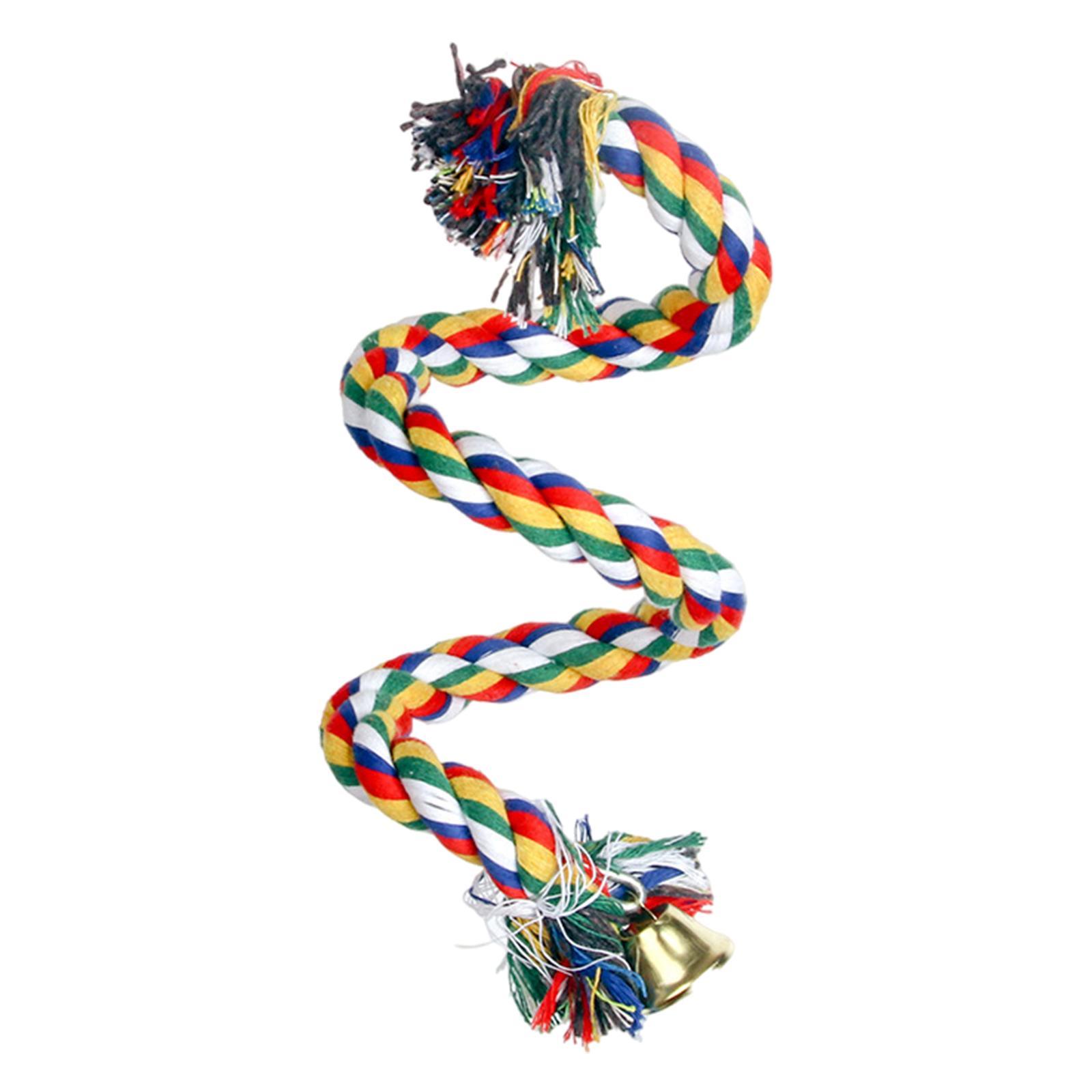 Parrot Rope Budgie  Bird Cage  Cockatiel Perch Chew