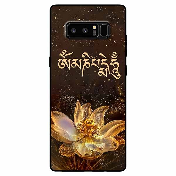 Ốp lưng dành cho Samsung Note 8 mẫu Om mani padme hum 3