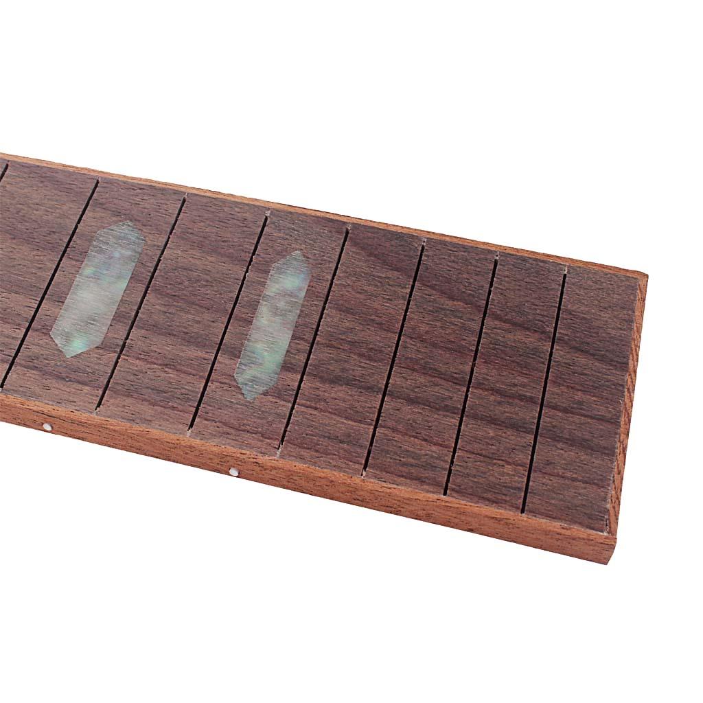 Gỗ Hồng Sắc 20 Phím Đàn Ban Ván Trượt Ngón Tay cho Đàn Guitar Cổ Luthier Chất Liệu