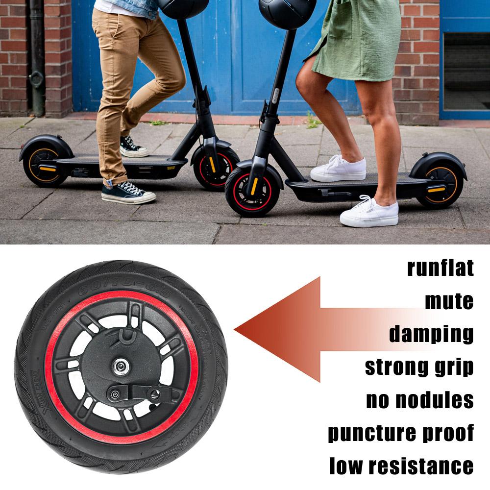 Bánh trước cho Ninebot Max G30 Kickscooter 10 inch Hub Front Wheel