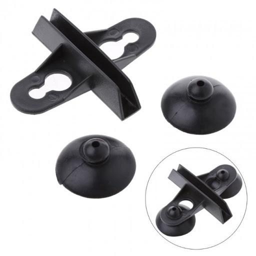 Combo 2 chiếc hít ngăn kính bể cá, sử dụng hít chân không để dính vào mặt kính
