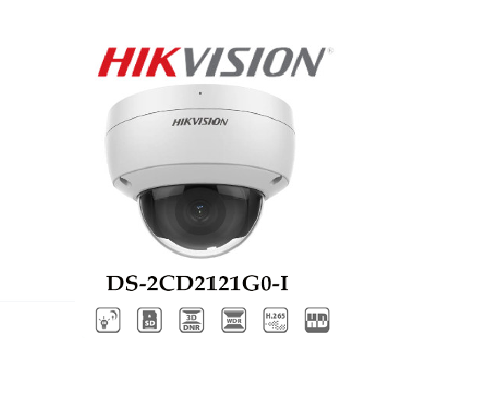 Camera IP Dome Hikvision DS-2CD2121G0-I - Hàng Chính Hãng