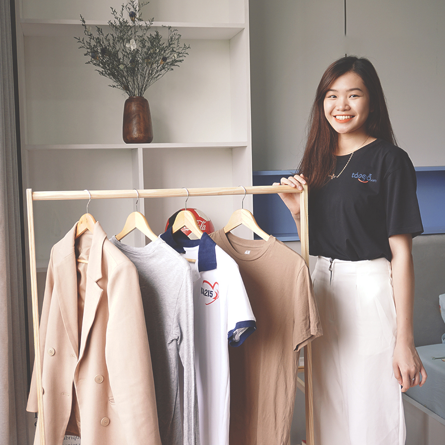 Giá treo quần áo đơn phong cách Hàn Quốc, chịu lực lên đến 30KG