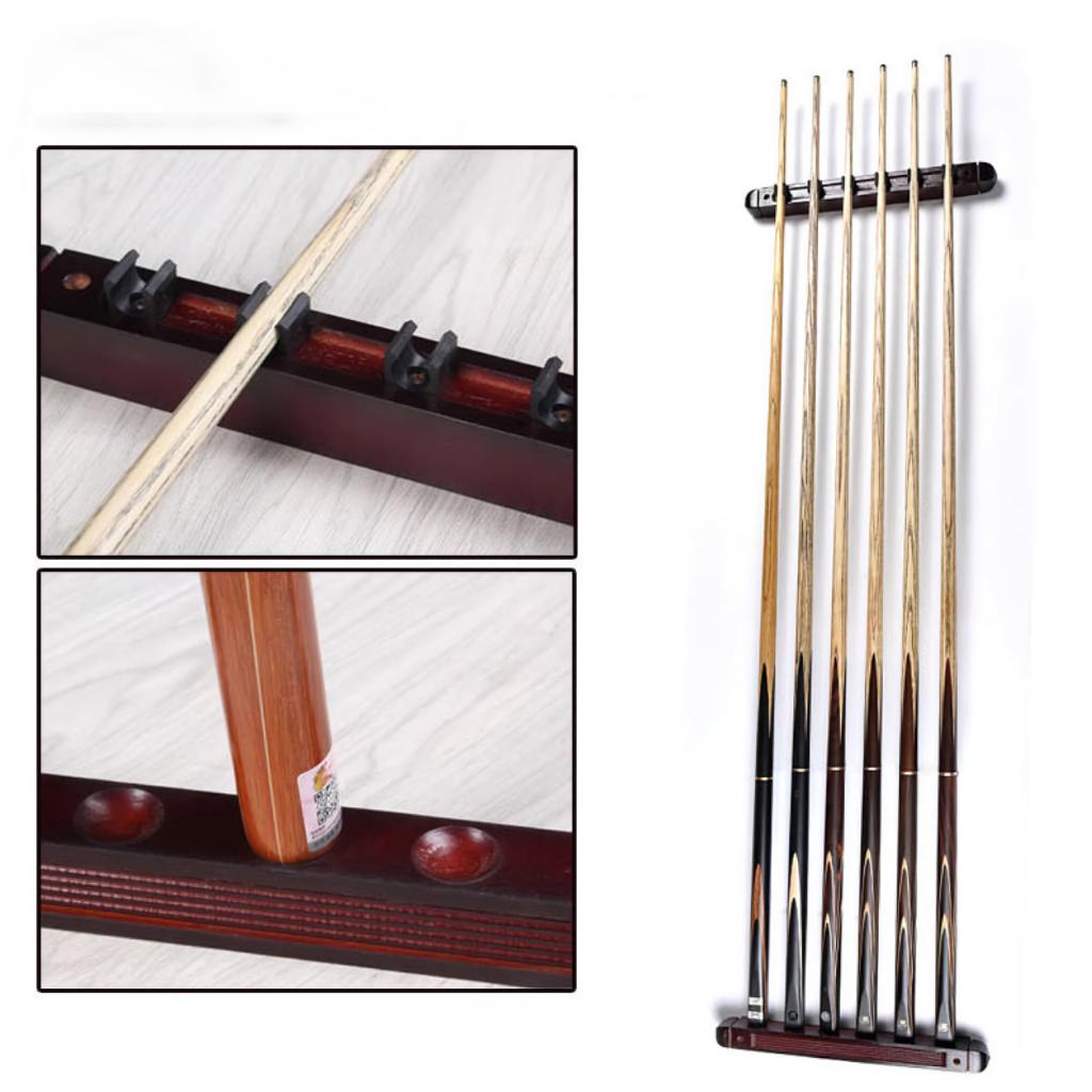 Giá Đỡ Cơ Bida - Dựng cơ Bi A Treo Tường 6 Lỗ Tiện Lợi