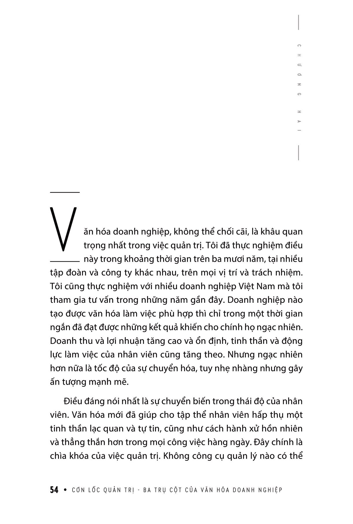 Cơn Lốc Quản Trị - Ba trụ cột của văn hóa doanh nghiệp