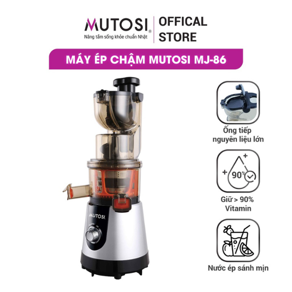 Máy Ép Chậm MUTOSI MJ-86 - Hàng Chính Hãng