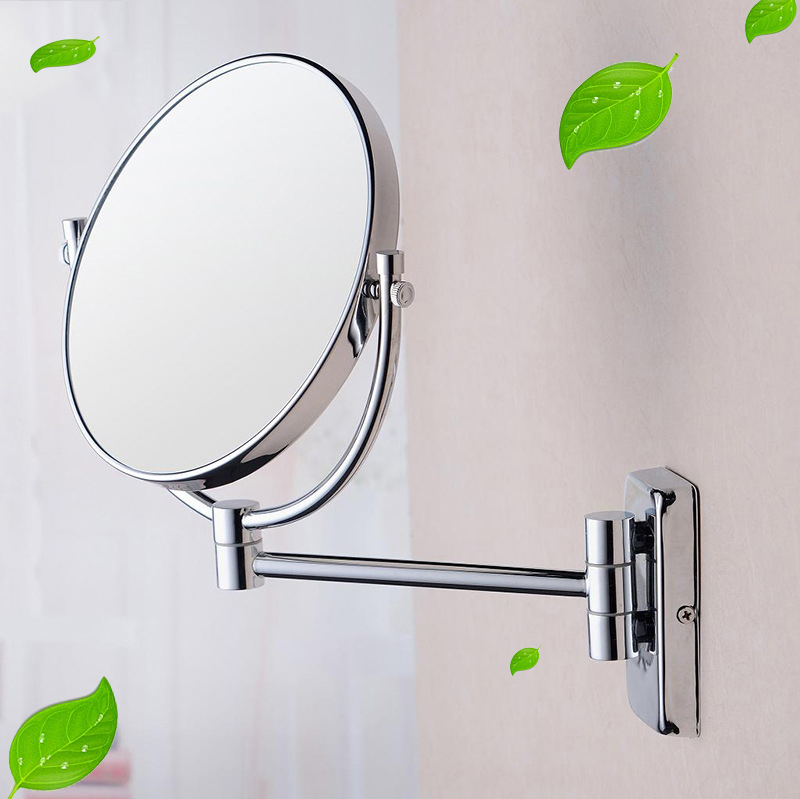 Gương xoay phóng đại 360 độ treo tường dùng treo phòng tắm, phòng ngủ