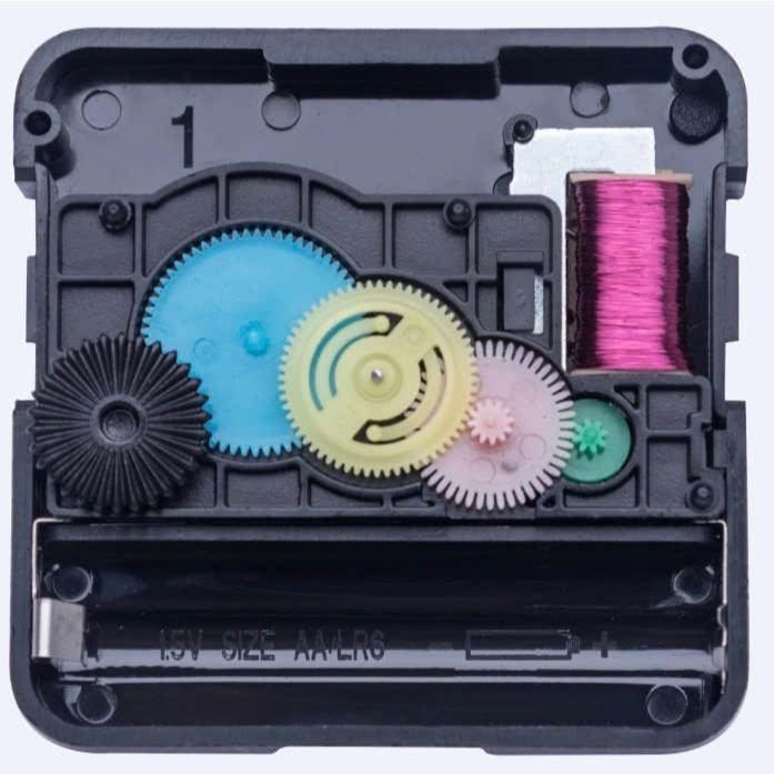 Máy Đồng Hồ Treo Tường Kim Trôi Hiệu Tekken 8828-S3 (Cốt 22mm, Trục Đồng 15mm) - Bảo Hành 2 Năm, Siêu Chính Xác