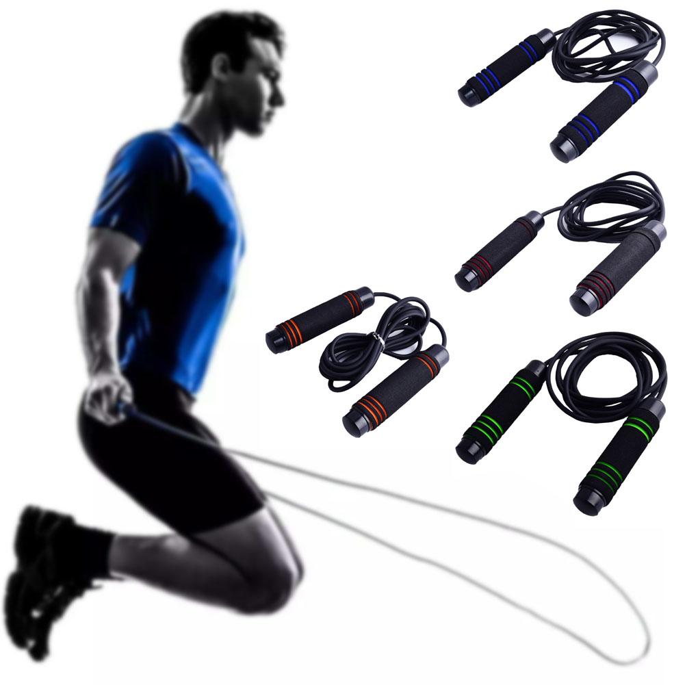 Tập Gym Thể Thao Học Sinh Xốp Tay Cầm Người Lớn Trong Nhà Tập Luyện Ngoài Trời Tập Thể Hình Giảm Cân Có Thể Điều Chỉnh Chiều Dài Dây Nhảy