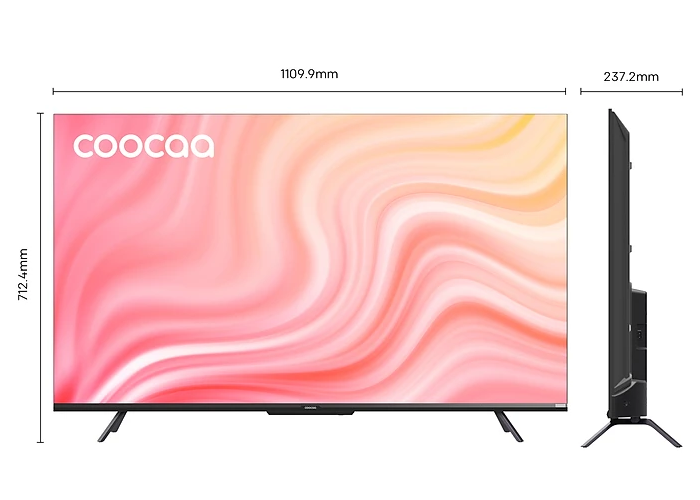 Google Tivi Coocaa 4K 50 Inch - Model 50Y72 - Hàng Chính Hãng