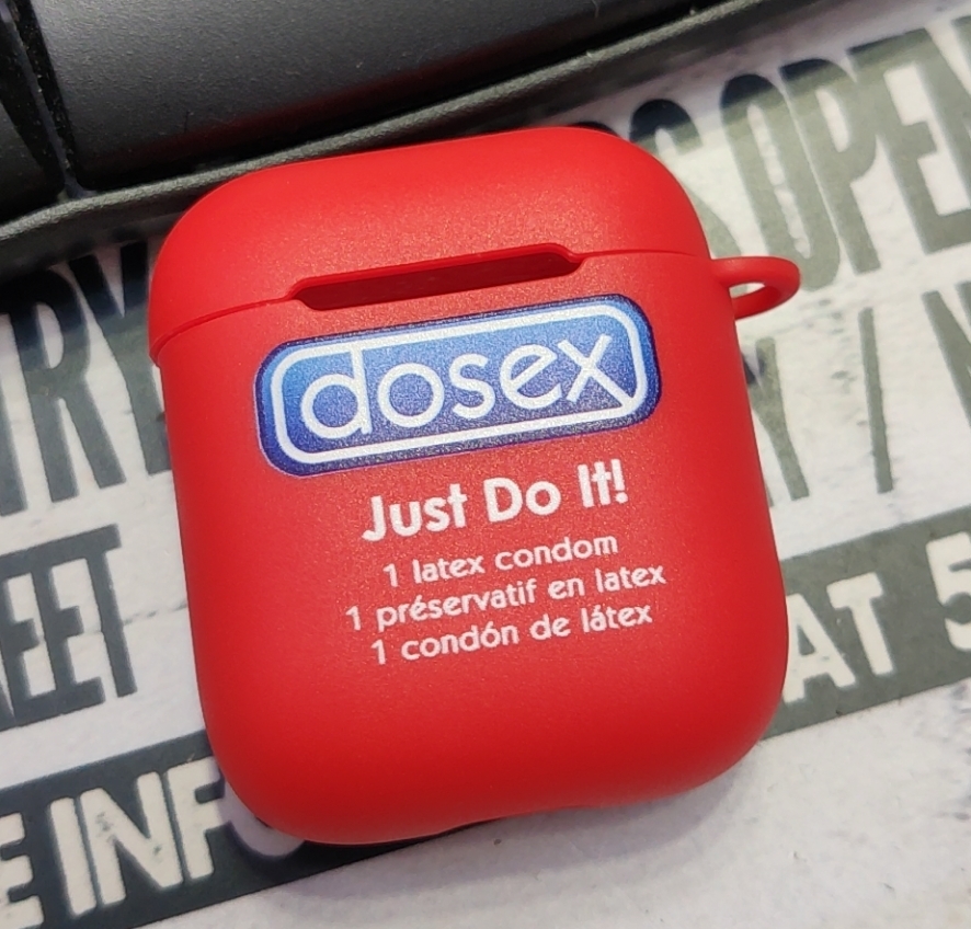 Airpods Case - Ốp bảo vệ dành cho Airpods 1/2 - Dosex Just Do It