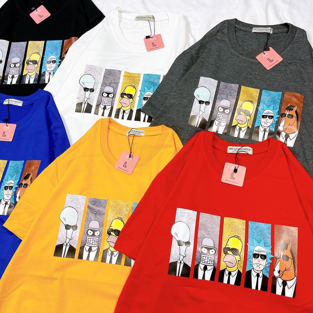 Áo thun tay ngắn unisex Be Yourself - Simpson