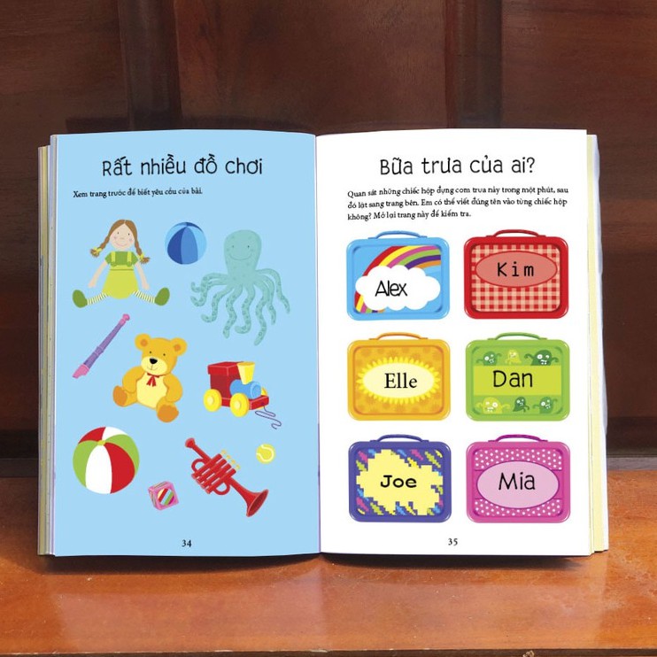 Sách - Combo 4 cuốn phát triển tư duy cho bé
