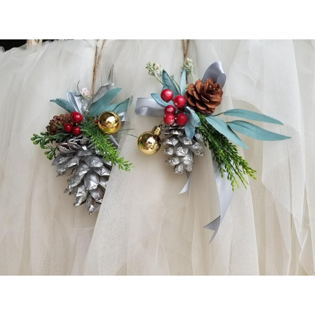 Trang Trí Noel Combo Quả Thông Khô