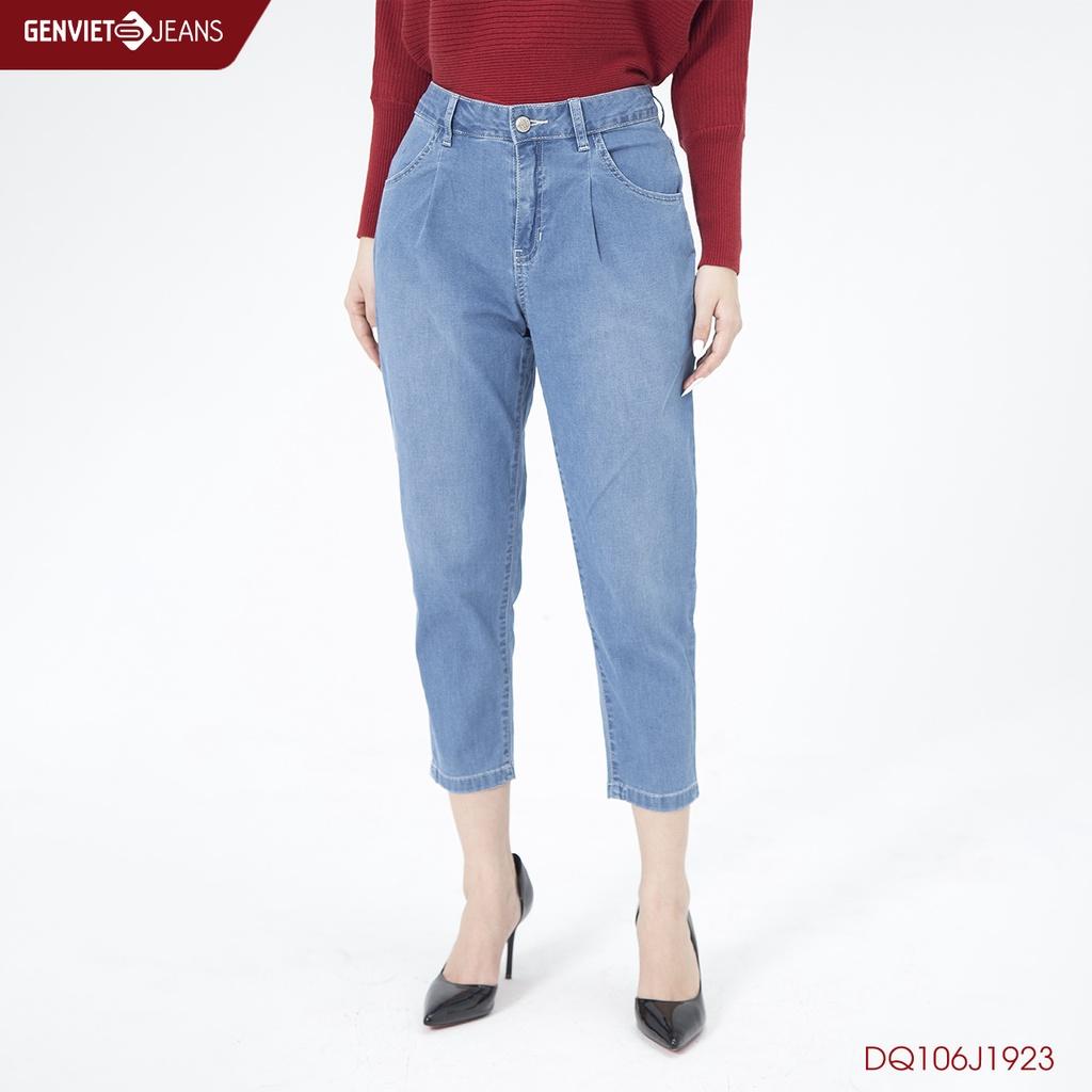 Quần dài jeans nữ GENVIET DQ106J1923