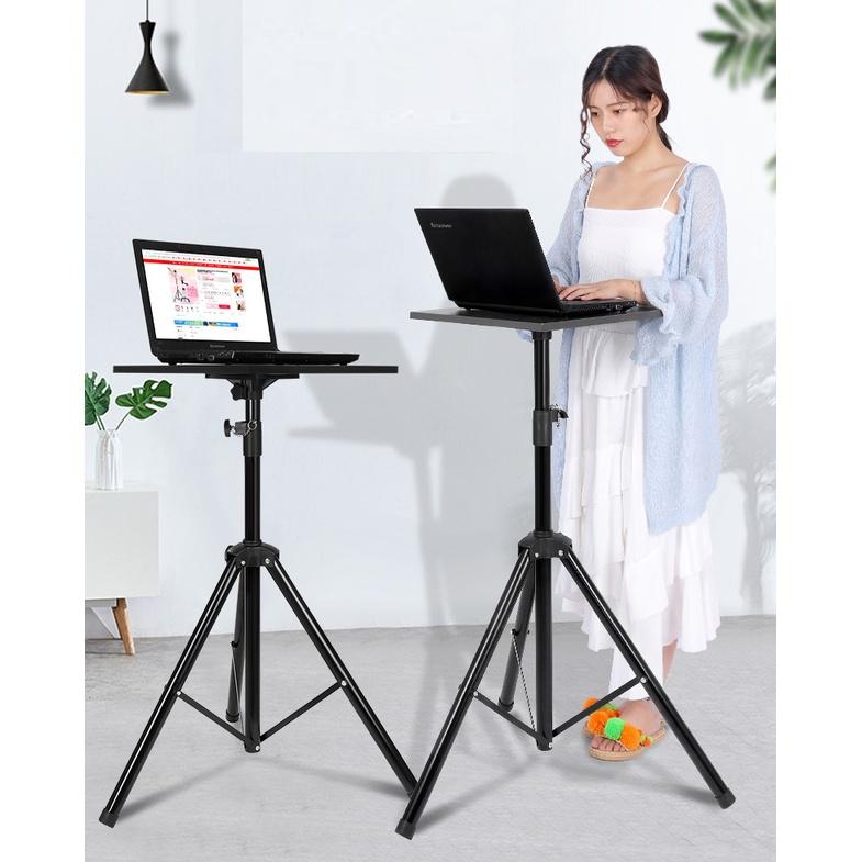 Bàn nâng máy chiếu, laptop thuyết trình văn phòng hội nghị di động Projector Bracket Adjustable Floor Stand