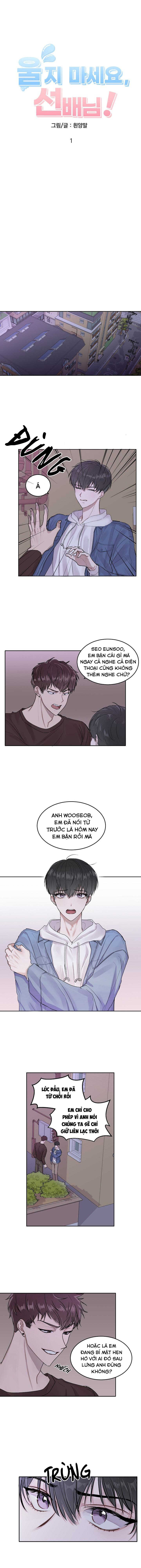 tiền bối, đừng khóc mà! chapter 1 3