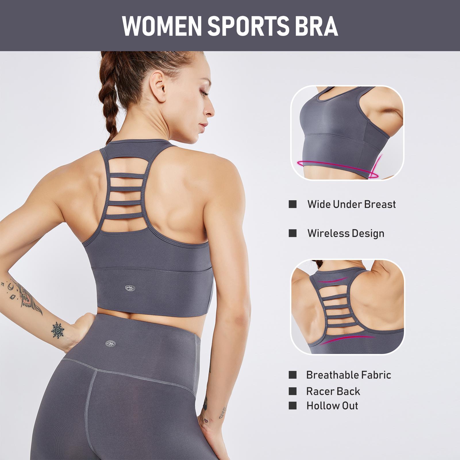 Bra thể thao dành cho nữ có mút đệm, thiết kế thời trang, ôm body, sexy