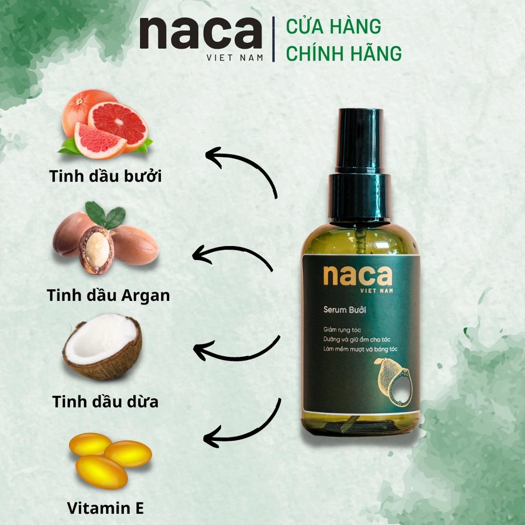 Serum Dưỡng Tóc Xịt Tóc Bưởi Naca Việt Nam Xịt Dưỡng Tóc Dày Và Bóng Mượt 150ml