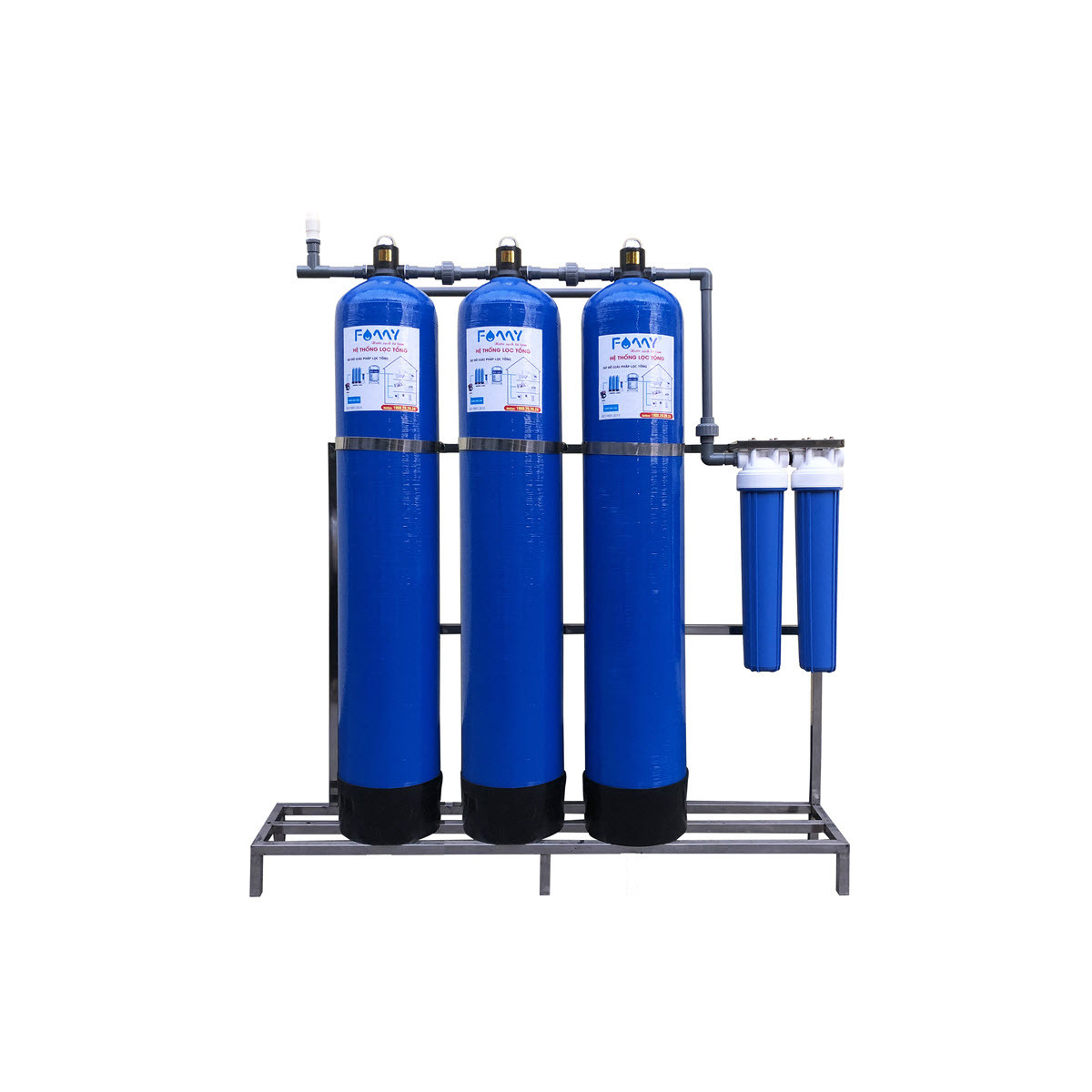 Bộ loc nước sinh hoạt đầu nguồn FAMY model LT03C - Dùng cho nước máy