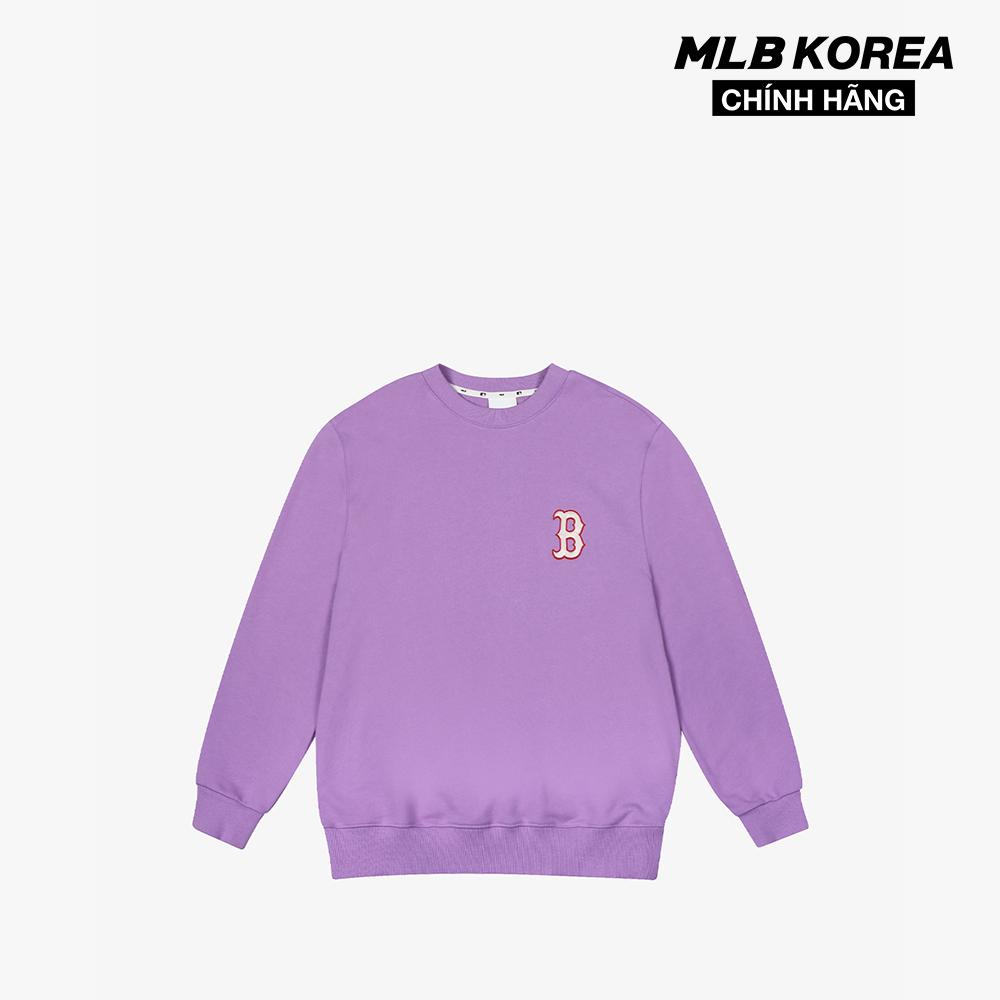 MLB - Áo sweatshirt tay dài cổ tròn Fleece 31MT51061-43V